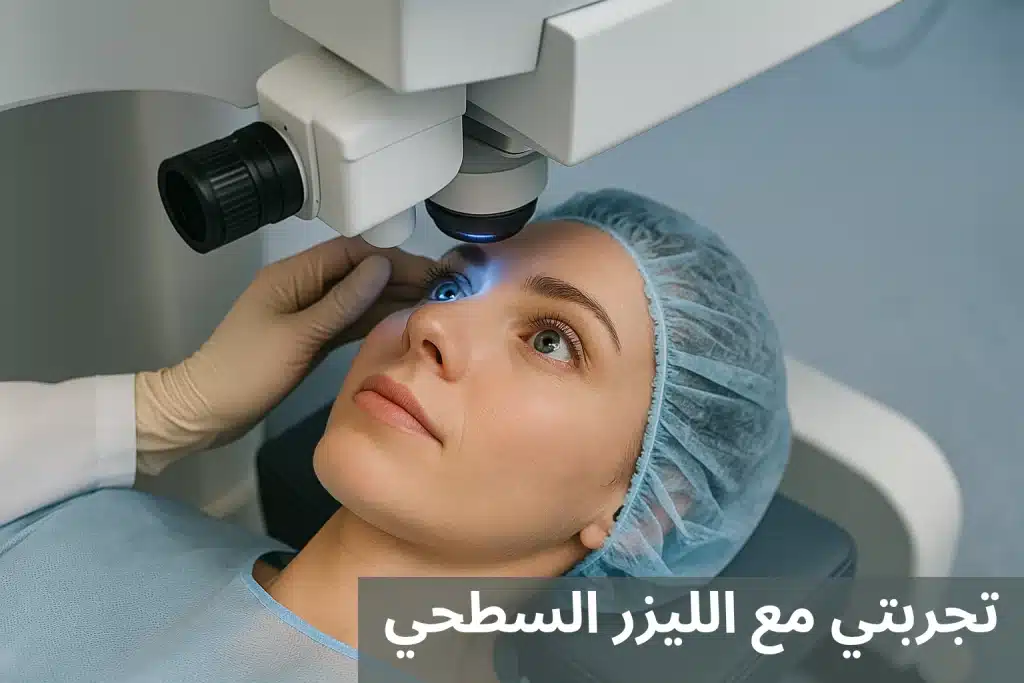 تجربتي مع الليزر السطحي
