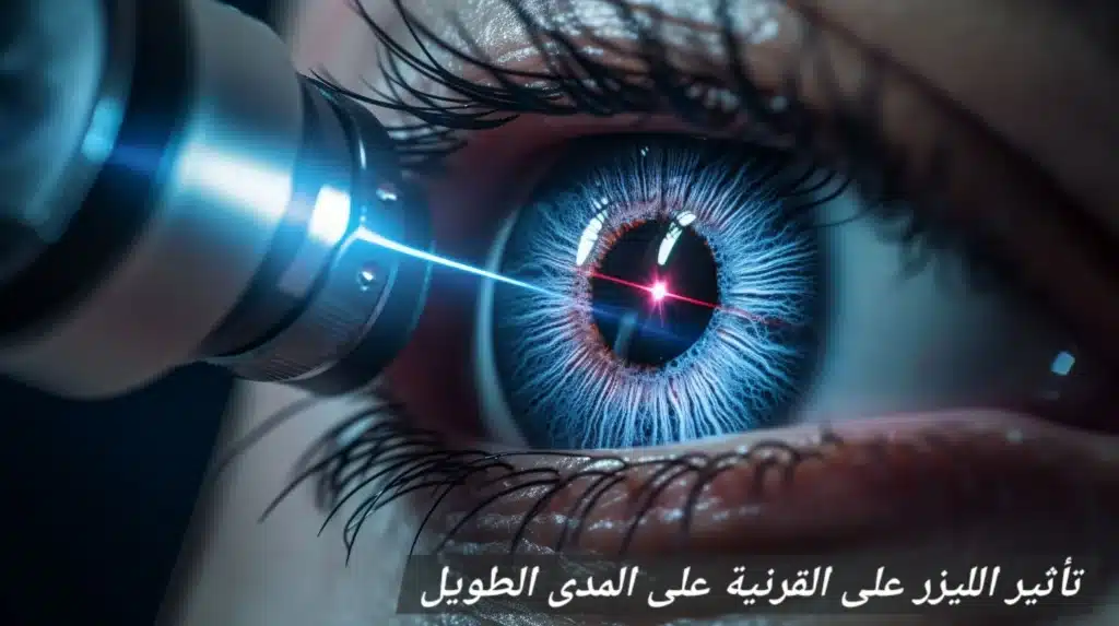 تأثير الليزر على القرنية على المدى الطويل
