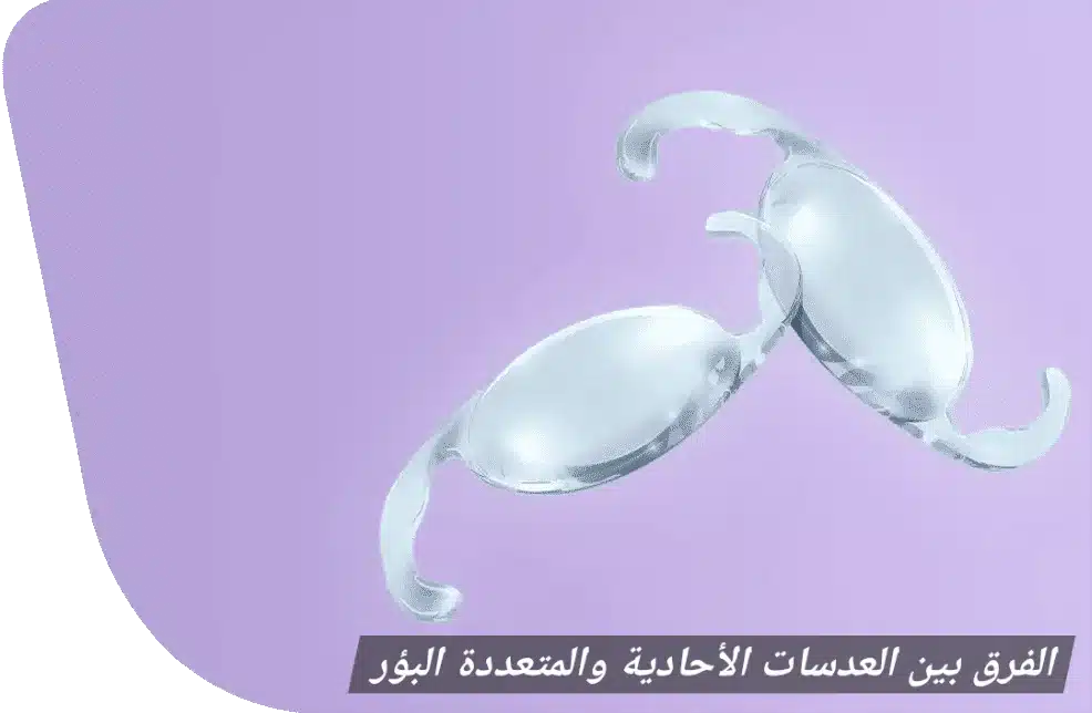 الفرق بين العدسات الأحادية والمتعددة البؤر