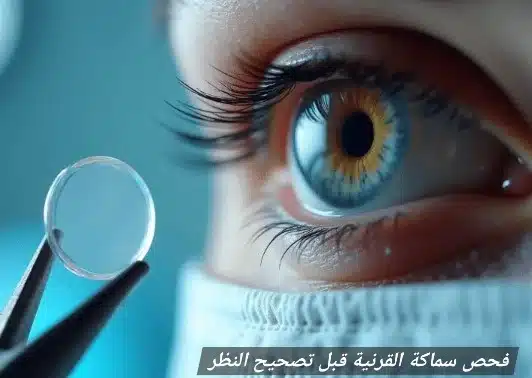 1000437335 فحص سماكة القرنية قبل تصحيح النظر