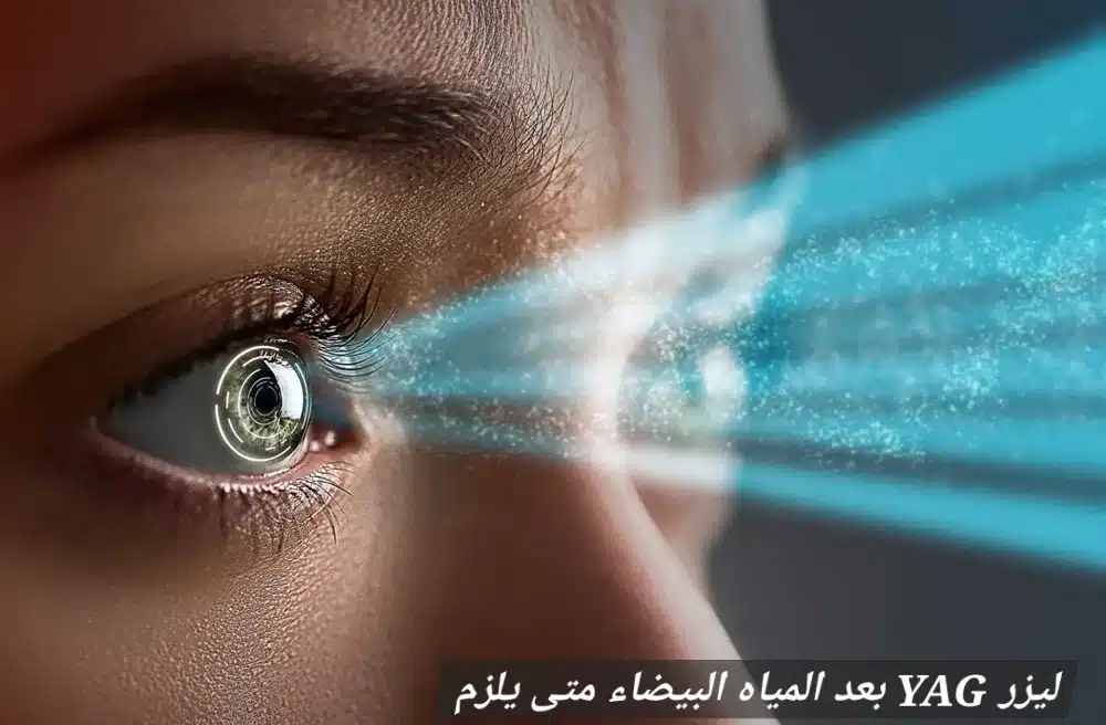 ليزر YAG بعد المياه البيضاء متى يلزم 1 ليزر YAG بعد المياه البيضاء متى يلزم؟